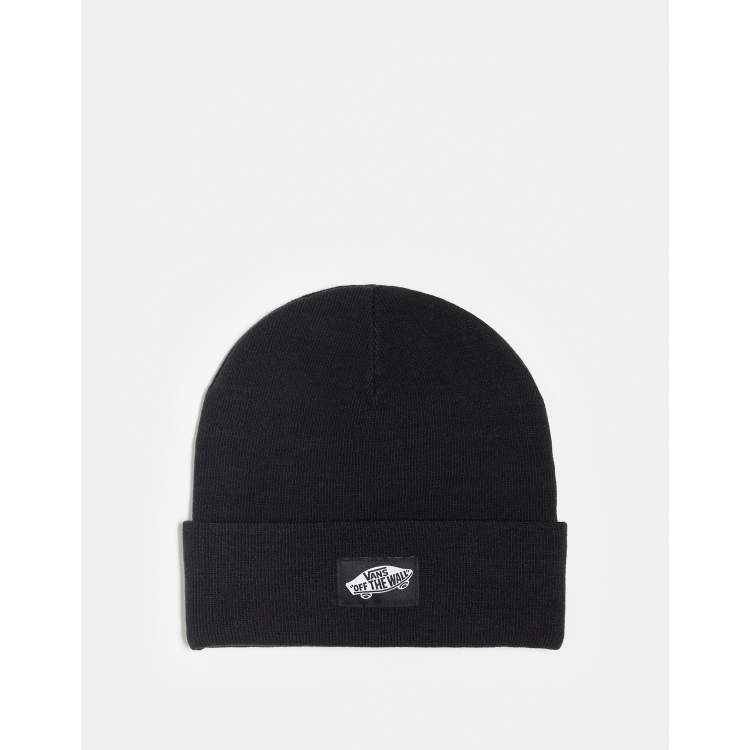 Vans Classic Bonnet a revers Noir ASOS