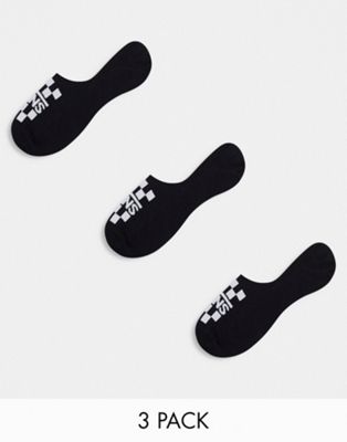 Vans classic canoodle 3 pack socks in black