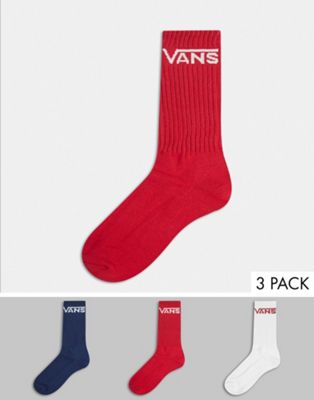 red vans socks