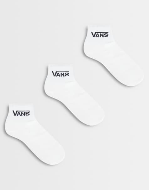 Vans Classic Crew 3-pak skarpetek w kolorze białym - view 1