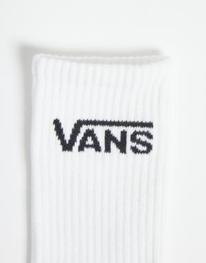 Vans Classic Crew 6pck socks in white