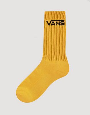 vans socks yellow