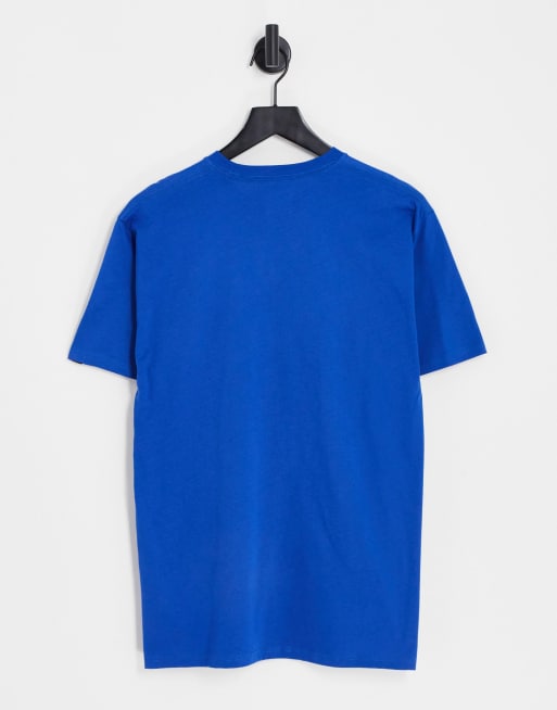 Royal blue vans store shirt