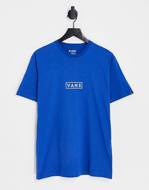 Vans Classic - Easy Box - T-shirt met logo in blauw