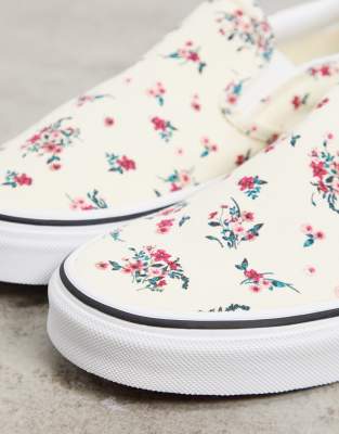 vans classic floral