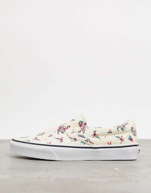 Vans deals floral design