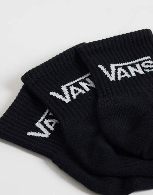 Vans Classic Half Crew 3er-Pack Socken in Schwarz, 2 von 3