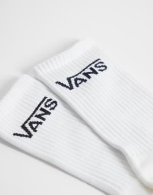Vans Classic Half Crew 3pck socks in white