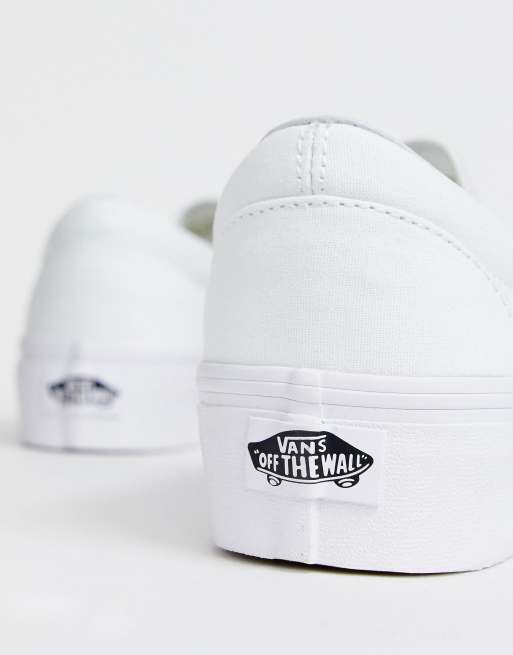 Vans plateau slip store on