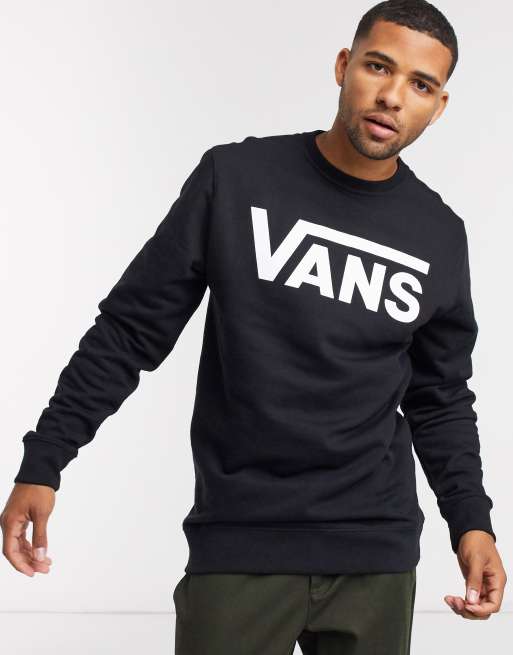 Vans Classic II crewneck sweatshirt in black