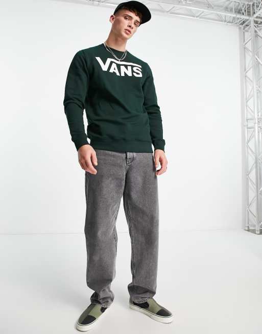 Vans shop green jumper