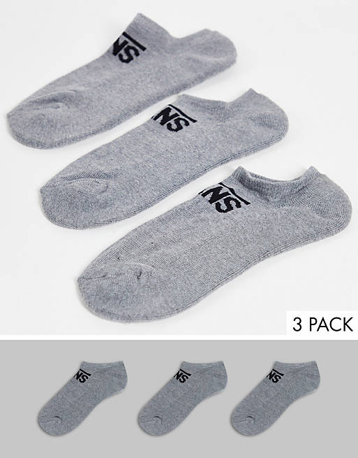 Vans Classic Kick 3-pack socks in grey