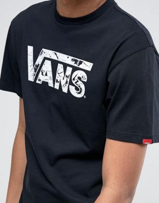 Vans Classic Logo T-Shirt In Black 