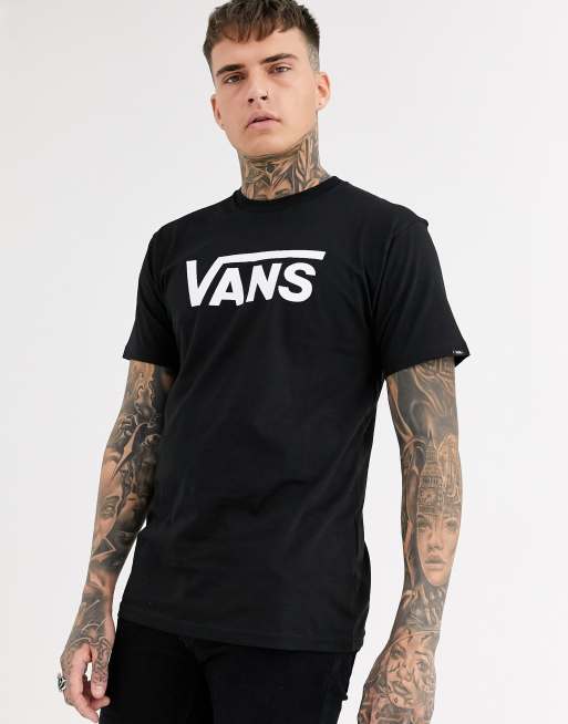 Black vans on sale t shirt