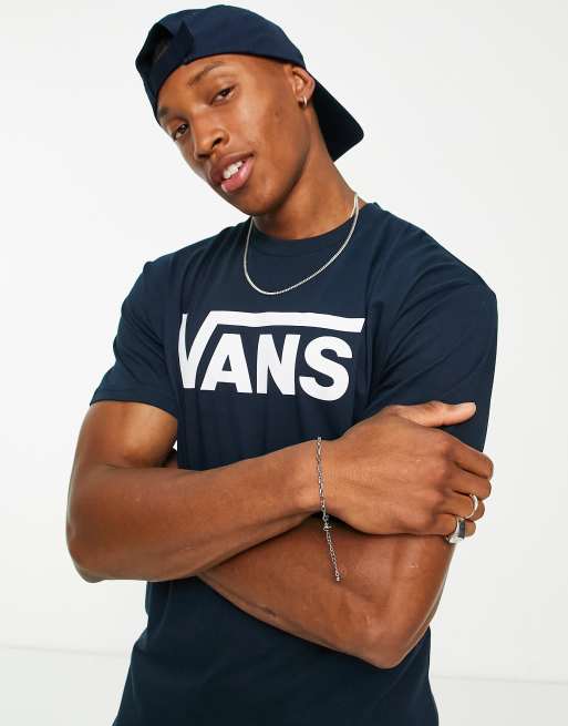 Vans t deals shirt mens navy