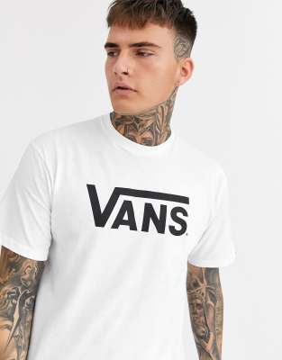 vans classic logo t shirt