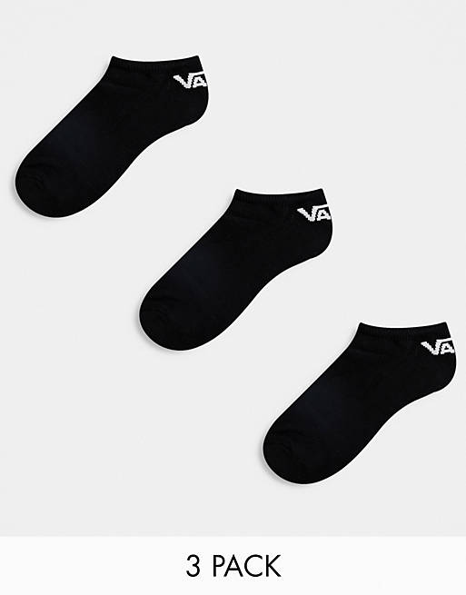 Vans Classic Low 3 pack socks in black