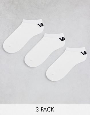 Vans Classic Low 3 pack socks in white
