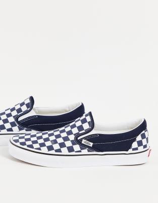 vans cuadros azules