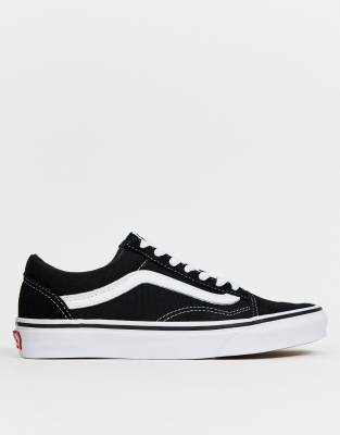 vans full black sneakers