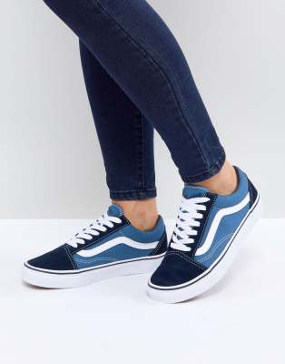 vans old skool classic blue