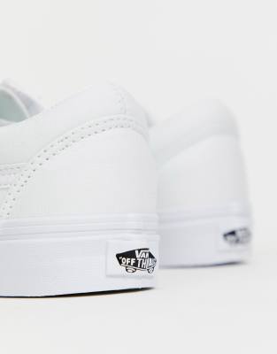 old skool triple white