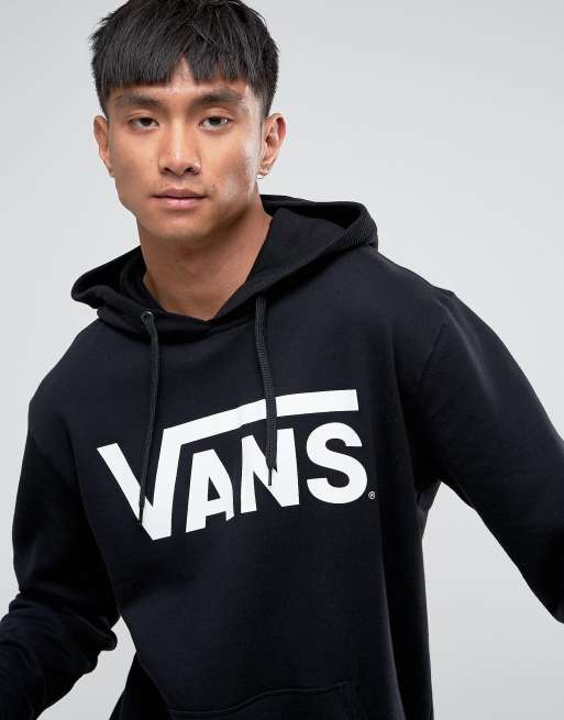 Vans classic hoodie clearance black