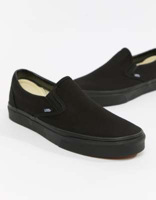 Vans Classic - Scarpe senza lacci nere VEYEBKA | ASOS