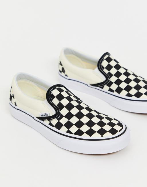 Vans Classic – Schackrutiga tygskor utan snörning , 2 av 4