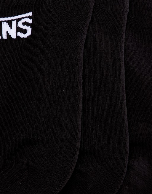 Vans Classic - Set van 3 paar sportsokken in zwart VXSXBLK, 4 van 4