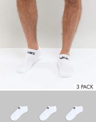 Vans - Classic - Set van 3 sokken in wit VXSXWHT