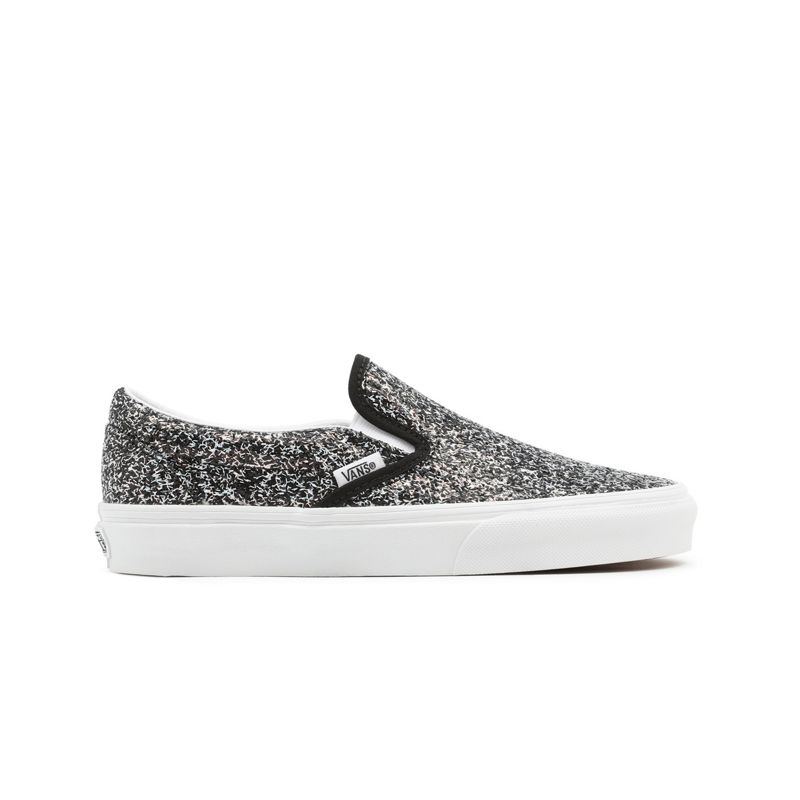 Donna Activewear Vans Classic - Shiny Party - Sneakers senza lacci nere 