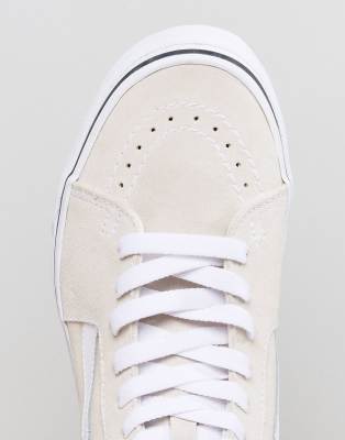vans montante beige