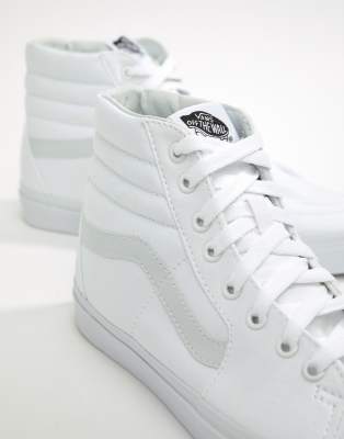 Vans SK8-Low sneakers in triple white