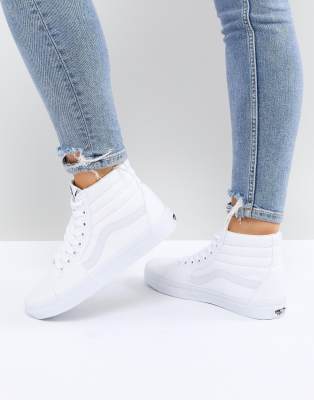 sneakers bianche alte