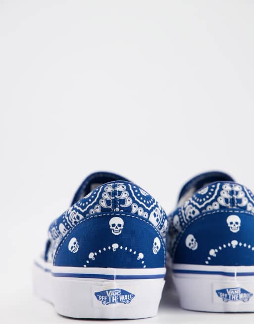 Blue hotsell bandana vans