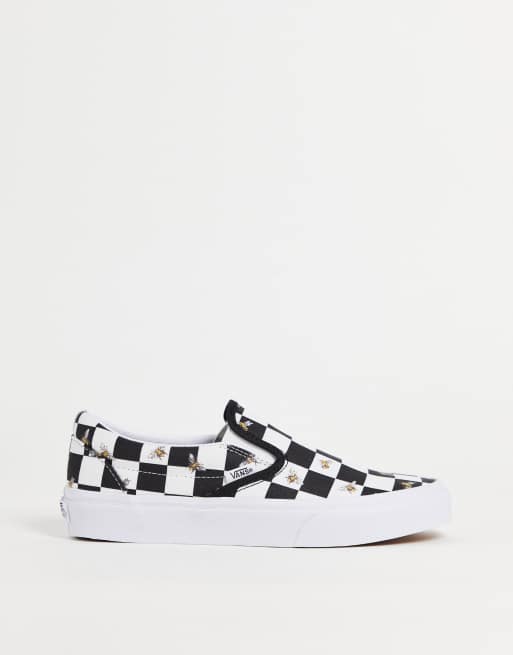 Vans store bees checkerboard