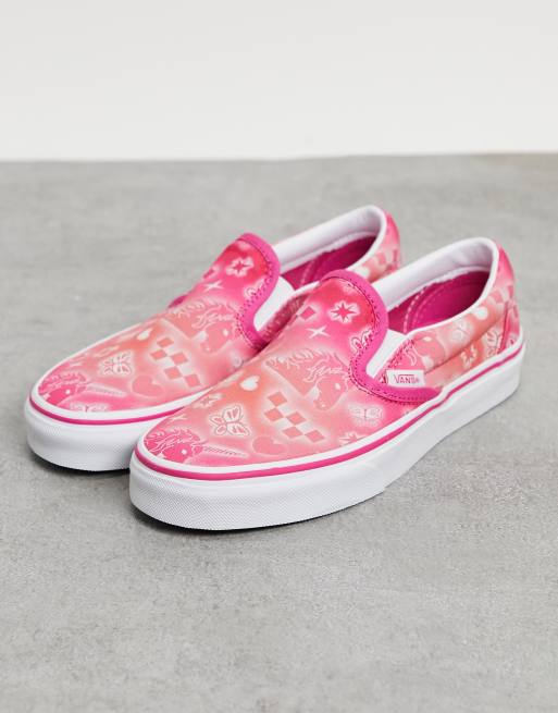 Pink unicorn cheap vans