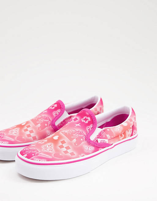 Vans Classic Slip-On Better Together trainers in pink
