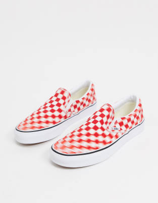 vans checkerboard blurred