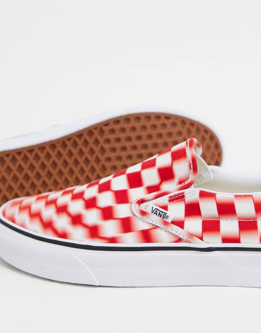 Checkered hot sale blurred vans