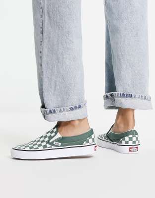 zapatos vans classica verdes