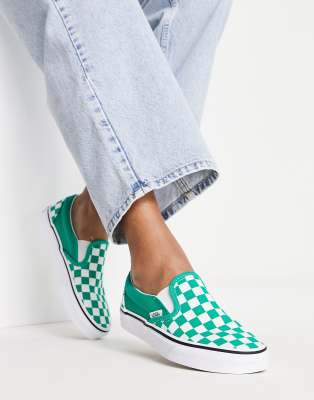 Vans slip on sales aqua