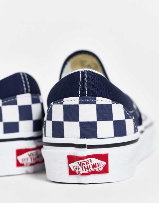 Checkerboard vans outlet navy