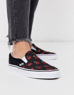 vans cherry shoes