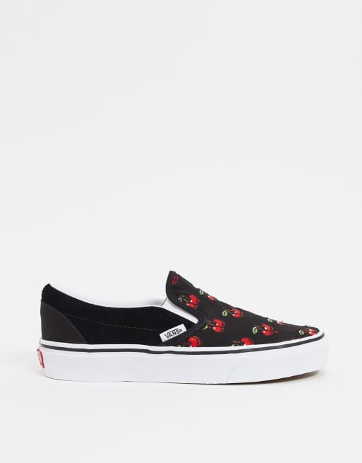 Vans hot sale shoes cherry