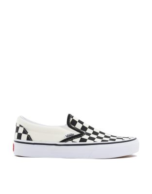slip on cream vans