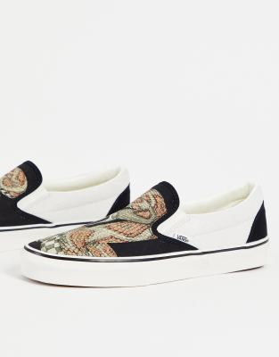 slip on beige vans