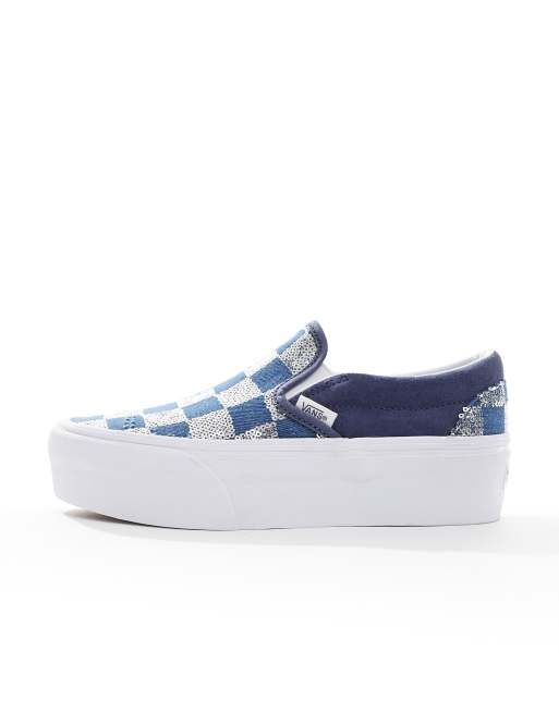 Vans slip clearance ons glitter