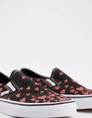 vans shoes with hearts